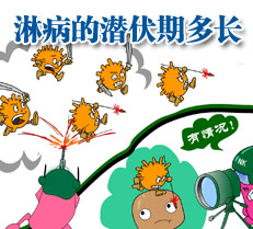 淋病的潜伏期多长